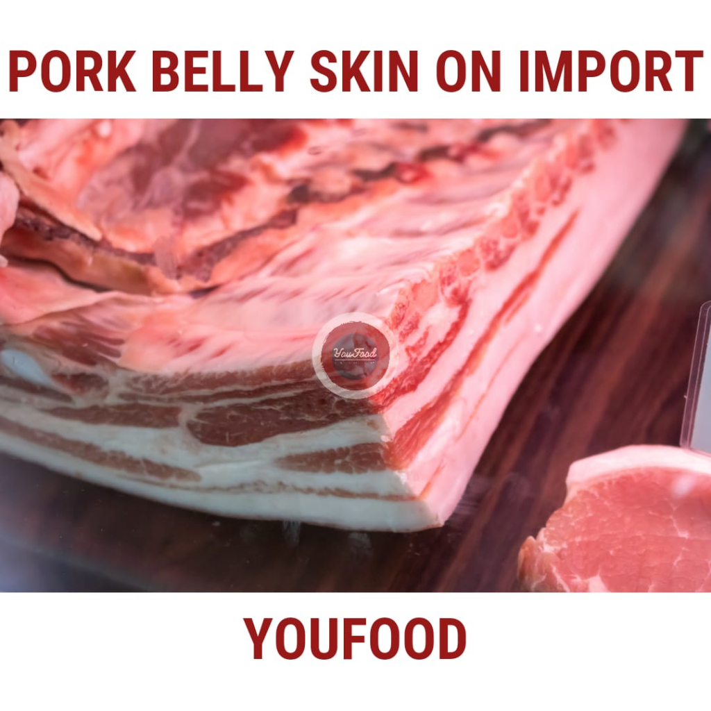 

Daging Babi Samcan Dengan Kulit Import - Import Pork Belly Skin On