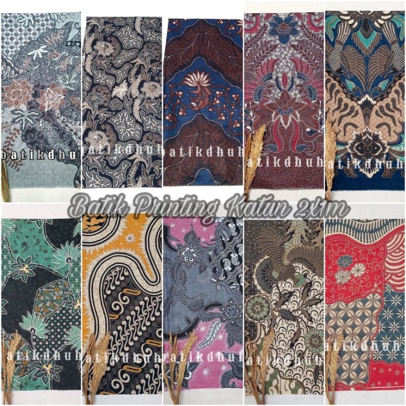 KAIN BATIK MOTIF TERBARU / KAIN BATIK HALUS PREMIUM