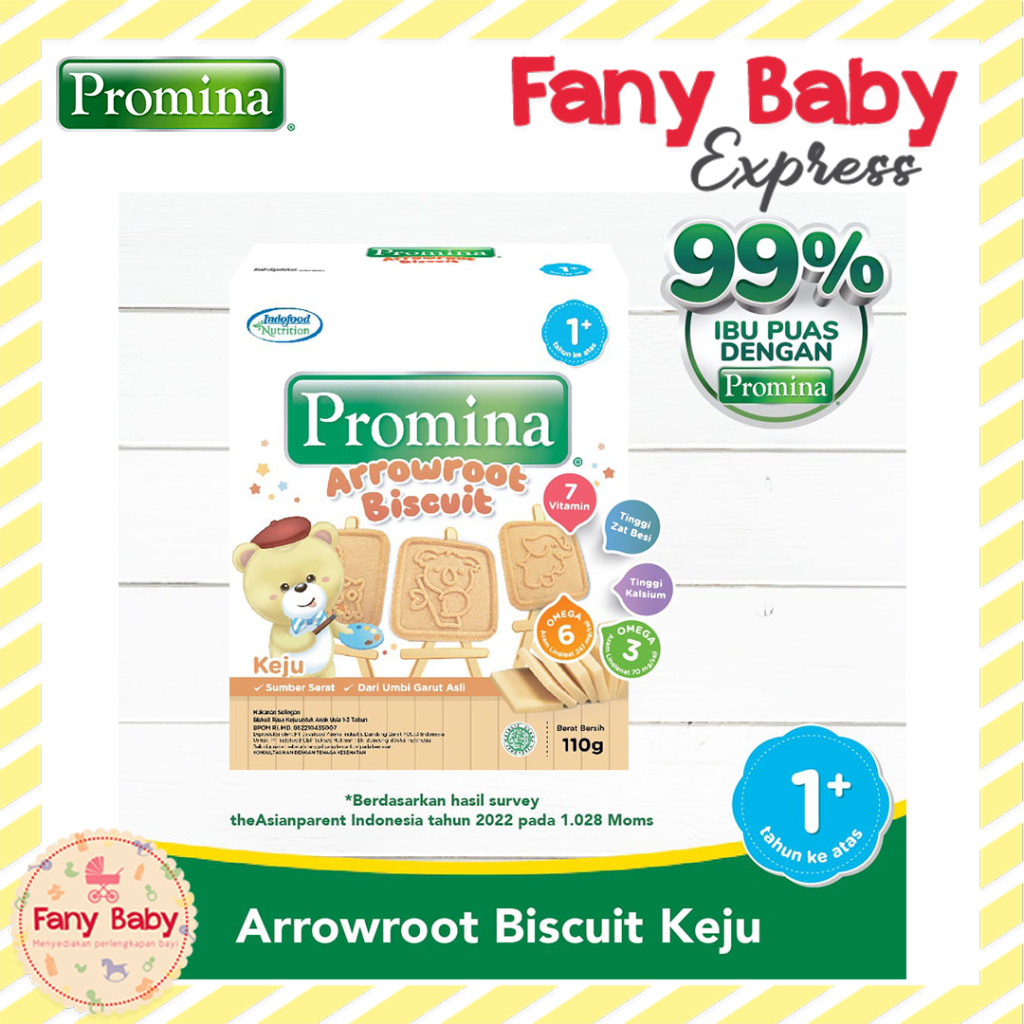 PROMINA ARROWROOT COOKIES KEJU