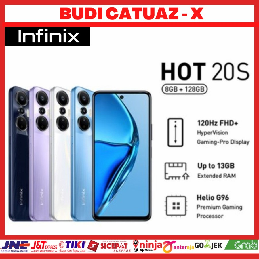 INFINIX HOT 20s 4G RAM 8+5GB - 128GB GARANSI RESMI BY INFINIX