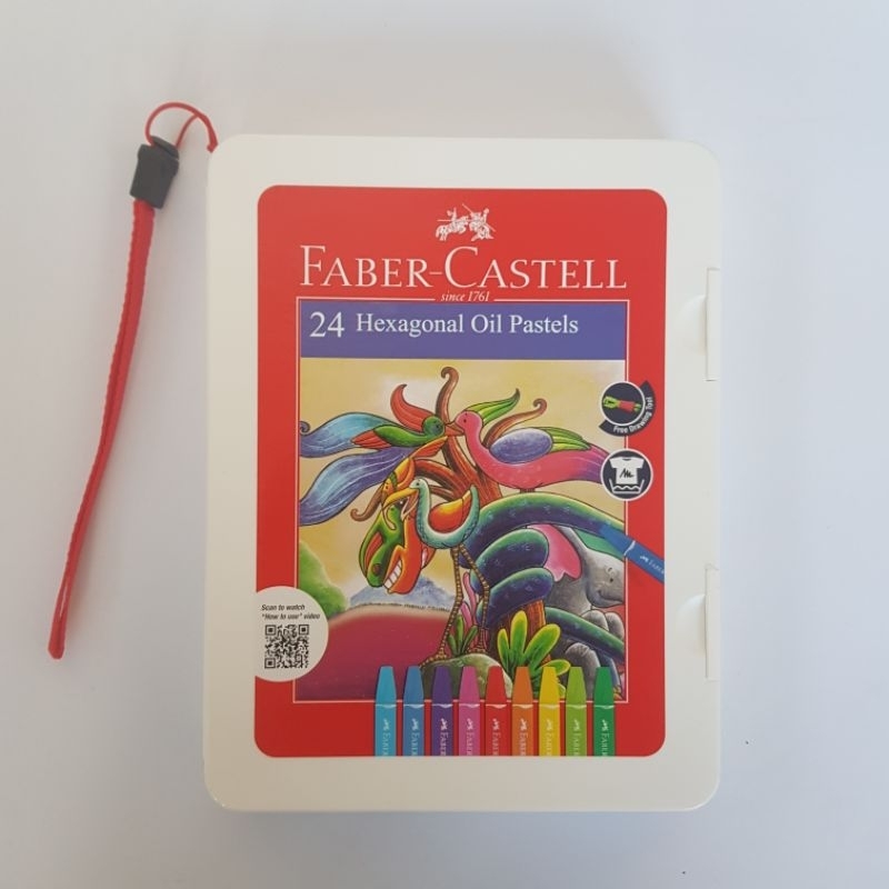 

Faber-Castell Hexagonal oil Pastel Set 24