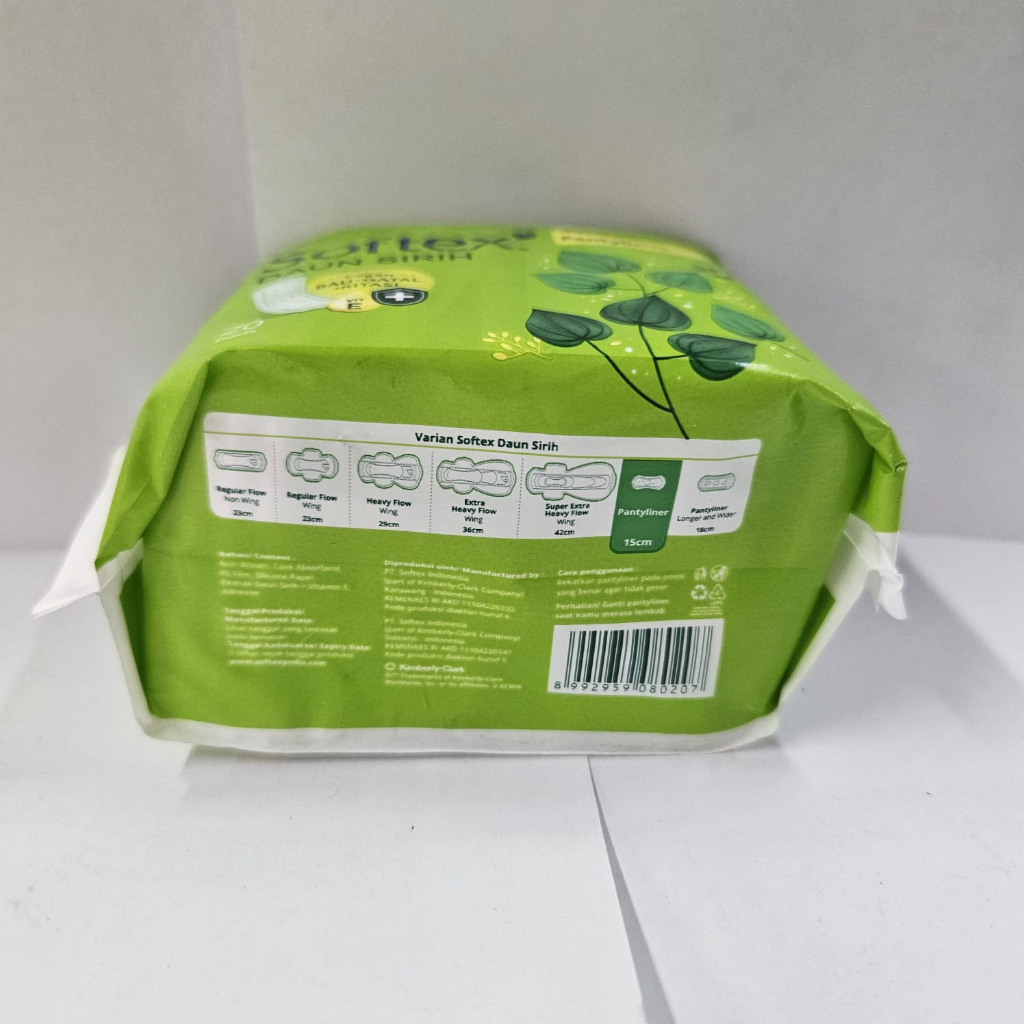 Softex Pantyliner Daun Sirih isi 20