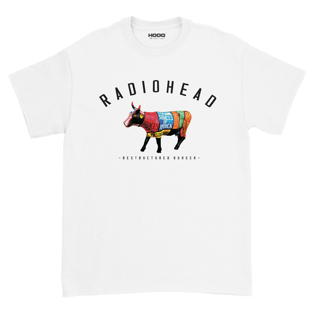 Kaos Band Radiohead - Restruction Radiohead Band T-shirt