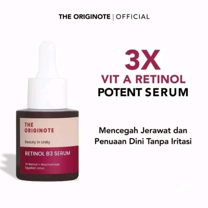 THE ORIGINOTE RETINOL B3 SERUM-SERUM ANTI AGING -SERUM WAJAH