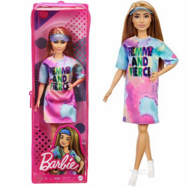 

Dijual Boneka Barbie Mattel Fashionista 159 Doll Brunette Petite Latin Dress Limited