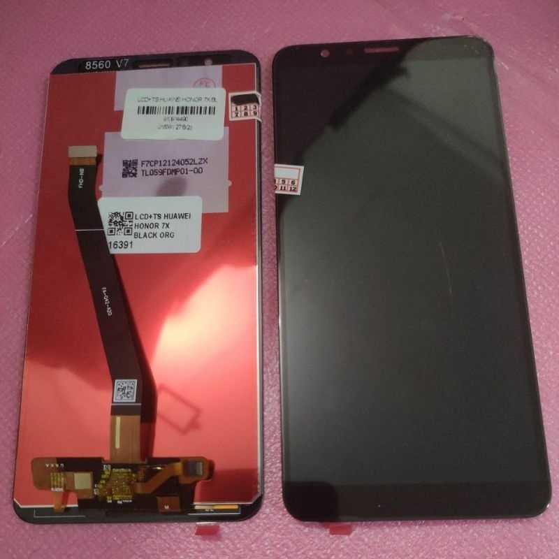 LCD HUAWEY HONOR 7X BLACK ORG