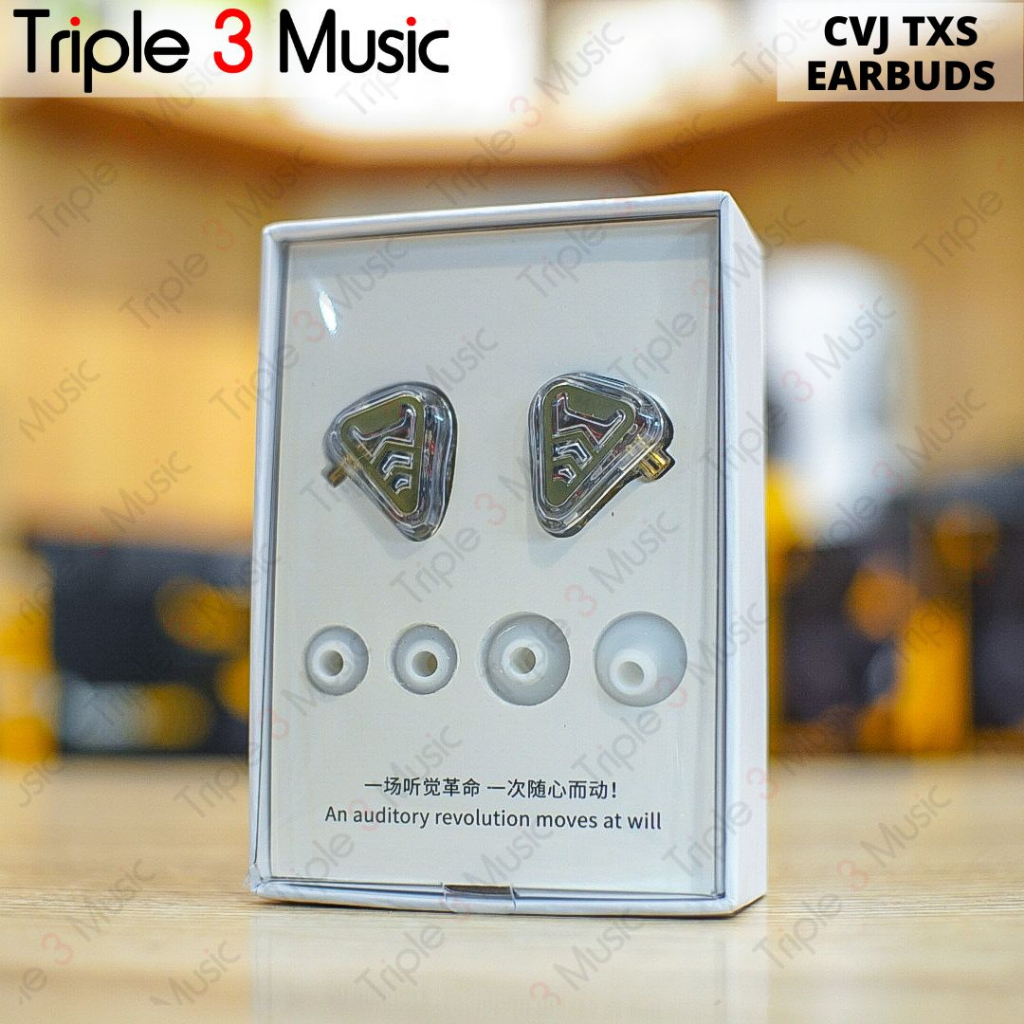 CVJ TXS IEM Earphone 10mm Dual Magnet Dynamic