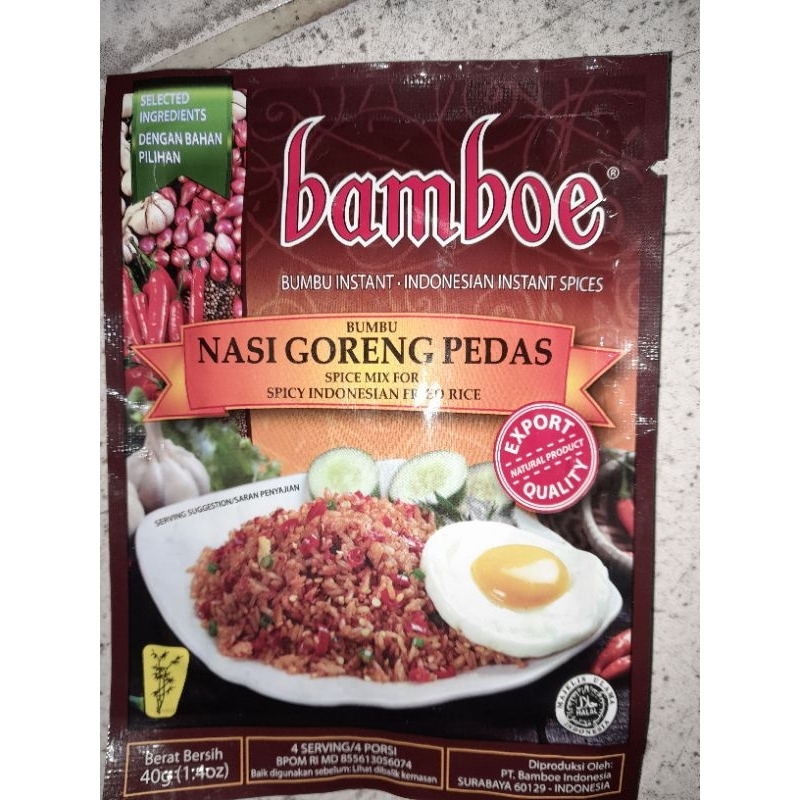 

Bamboe Nasi Goreng Pedas