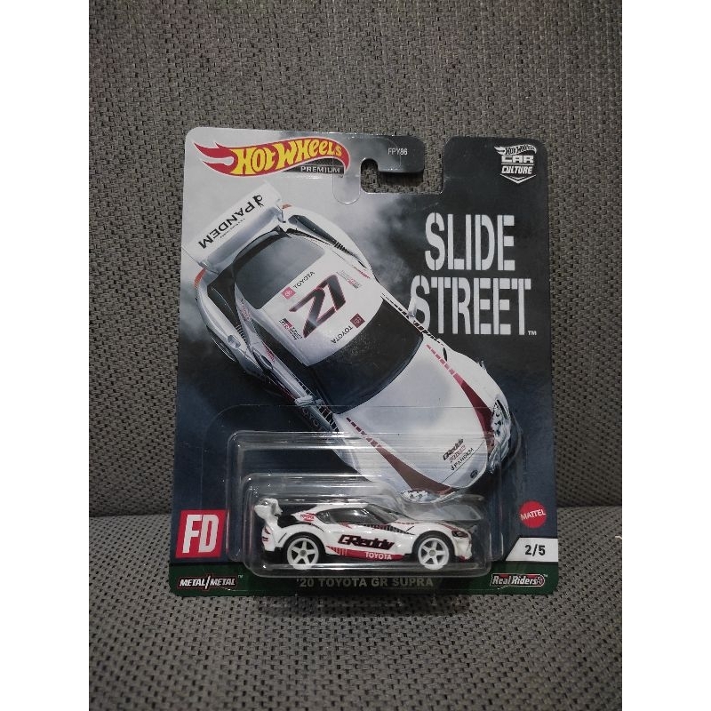 Hotwheels Toyota GR Supra Slide Street