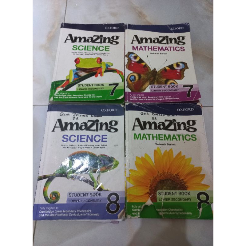 Buku Oxford Amazing Science/Mathematics SMP kls 7&8