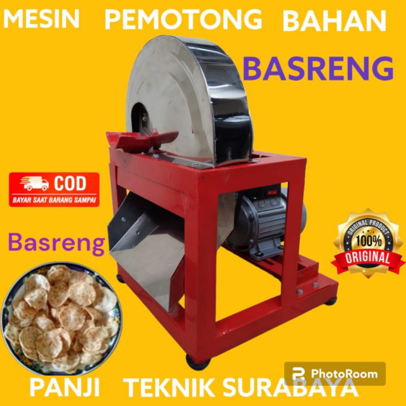 MESIN PEMOTONG PERAJANG BAHAN BASRENG OTOMATIS