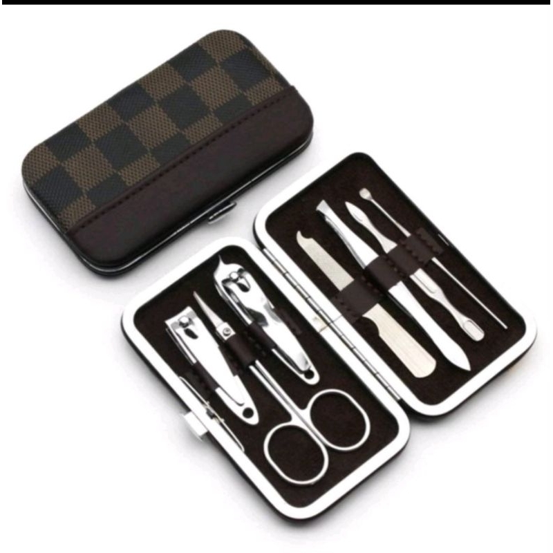 manicure pedicure set 7 in 1 /manicure  4 in 1 Pedicure gunting kuku pembersih kuku shude