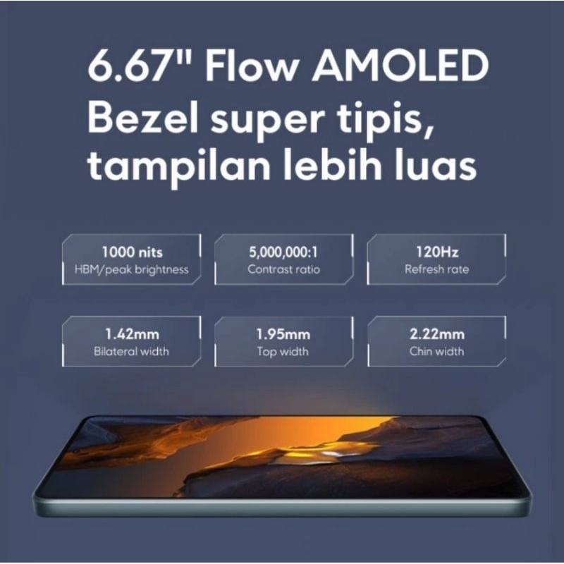 Xiaomi Poco F5 12/256 GB Garansi Resmi