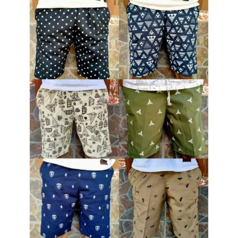 celana pendek anak celpen celana pendek anak laki laki celana pendek pria celana cewe celana murah cewek Celana Pendek Anak Laki Laki Motif Untuk Usia 2-12 Tahun