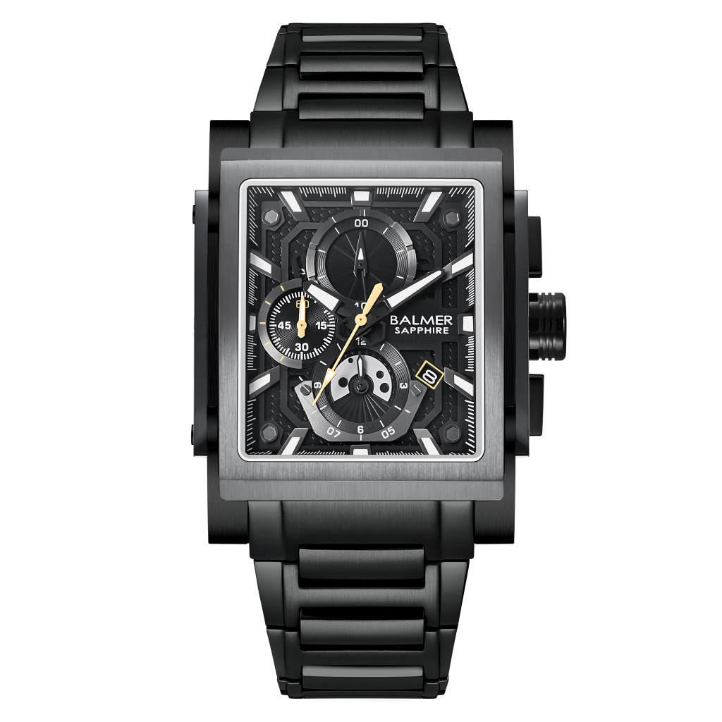 Jam Tangan Pria Balmer Original B8144MC Sapphire Glass Tahan Air Bisnis Bercahaya Kemewahan