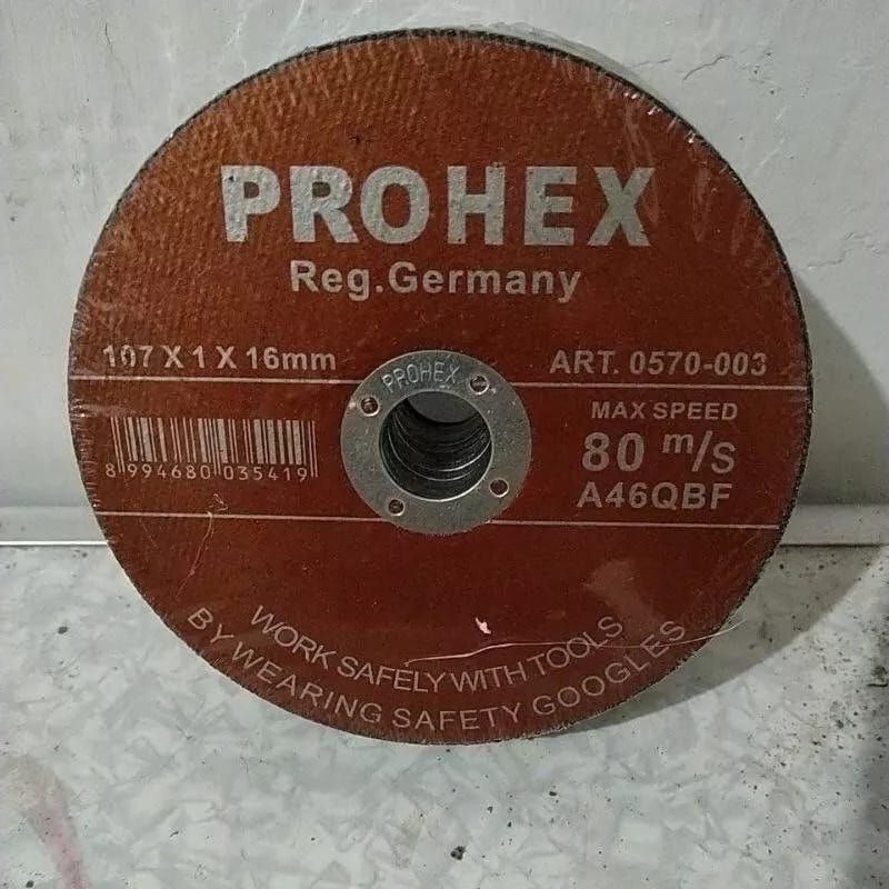 BATU GERINDA POTONG BESI 4" PROHEX / BATU POTONG GRINDA 4 INCH