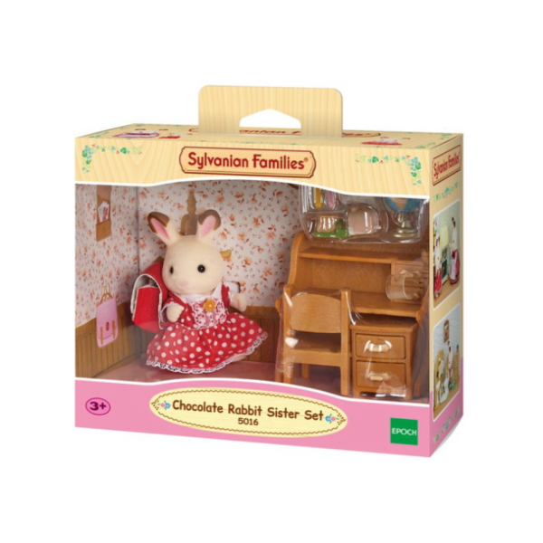 

Jual Sylvanian Friends Boneka Chocolate Rabbit Sister Study desk Set 5016 Limited