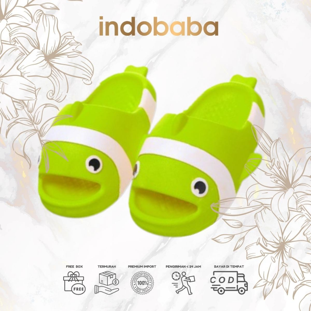 indobaba Sandal Anak Perempuan Sandal Anak Import Premium 1-7 Tahun S166