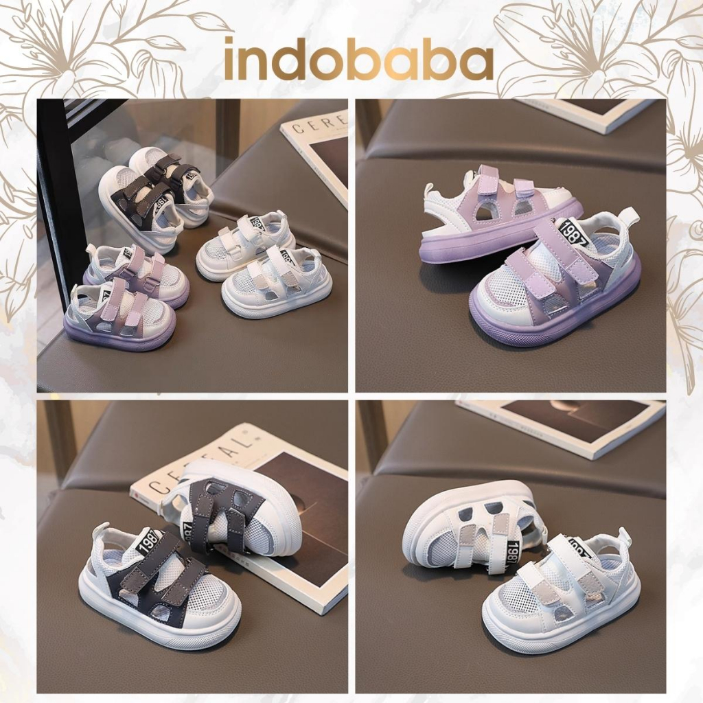 indobaba Sandal Anak Perempuan Sandal Anak Import Premium 1-5 Tahun S171