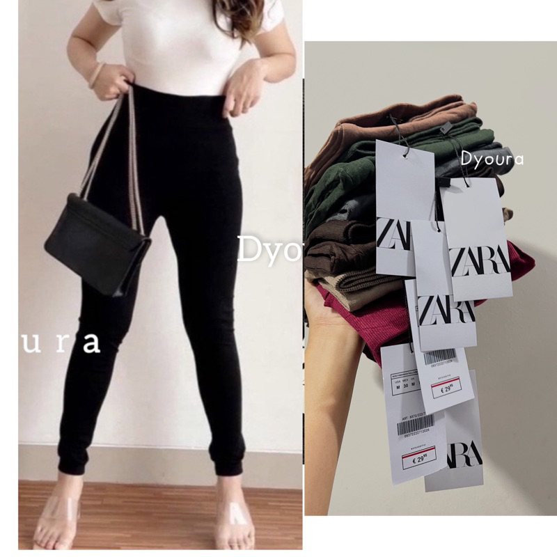 NEW LEGGING HW POLOS IMPORT COLOUR/LEGGING IMPORT Legging zara Tebal Import Premium Bigsize leging zara Jumbo Elastis Highwaist