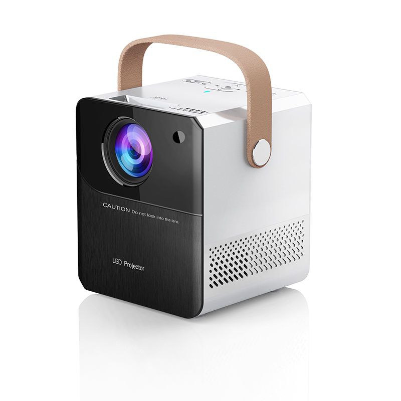 Proyektor with Berdiri Smart Projector 1080P FHD 150ANSI 8000 Lumens WIFI BLUETOOTH