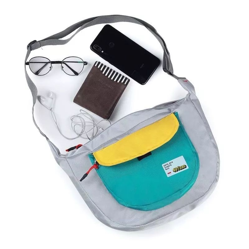 Tas Selempang Bahu Sekolah kuliah Kerja Wanita Slingbag Fuku Korea cewe cowo Kanvas Pria Tebal Awet 