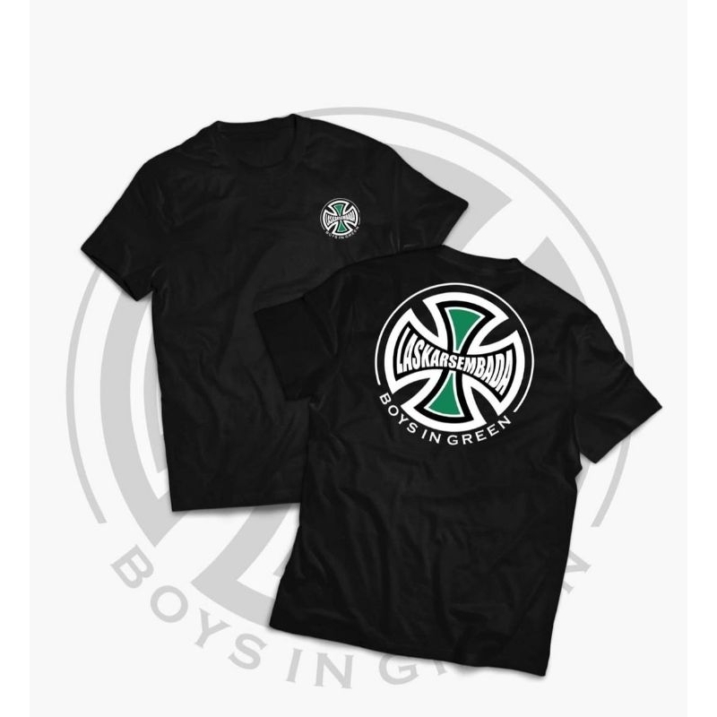 T-shrit Kaos Laskar Sembada Boys In Green // Baju Suporter Pss Sleman