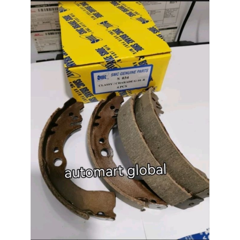 brake shoe kampas rem belakang Daihatsu classy g100 g102 charade g10