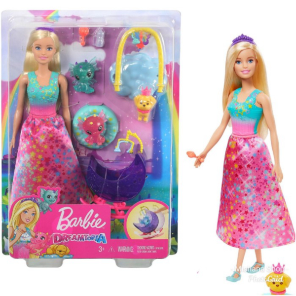 

Dijual Boneka Barbie Dreamtopia Dragon Nursery with Puppy and 2 Baby Dragon Berkualitas