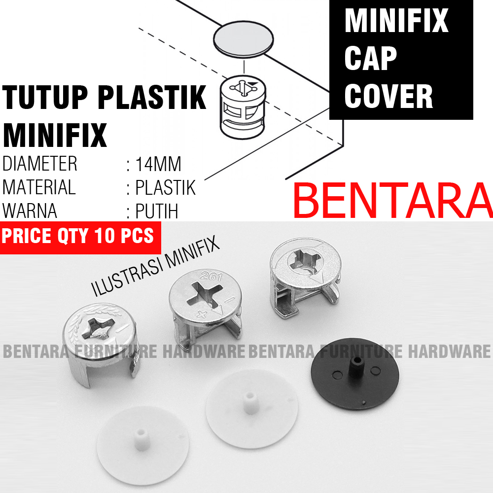 MINIFIX BOLT BAUT KNOCKDOWN SKRUP SOKET SAMBUNGAN JOINT FURNITURE