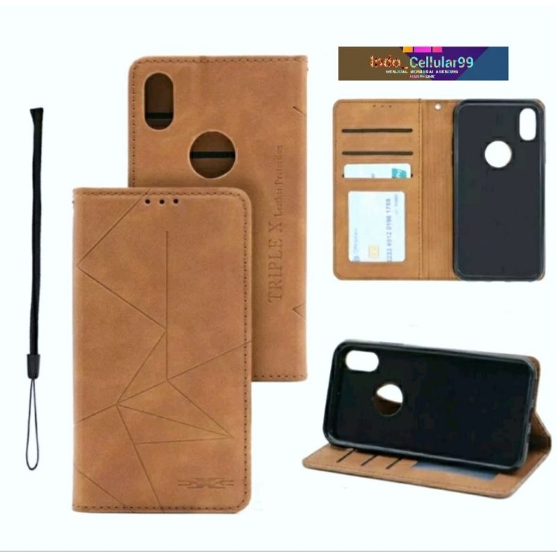 SAMSUNG J4 Plus J7 Plus A7 2018 J6 Plus Flip Leather Case Cover Wallet Magnet