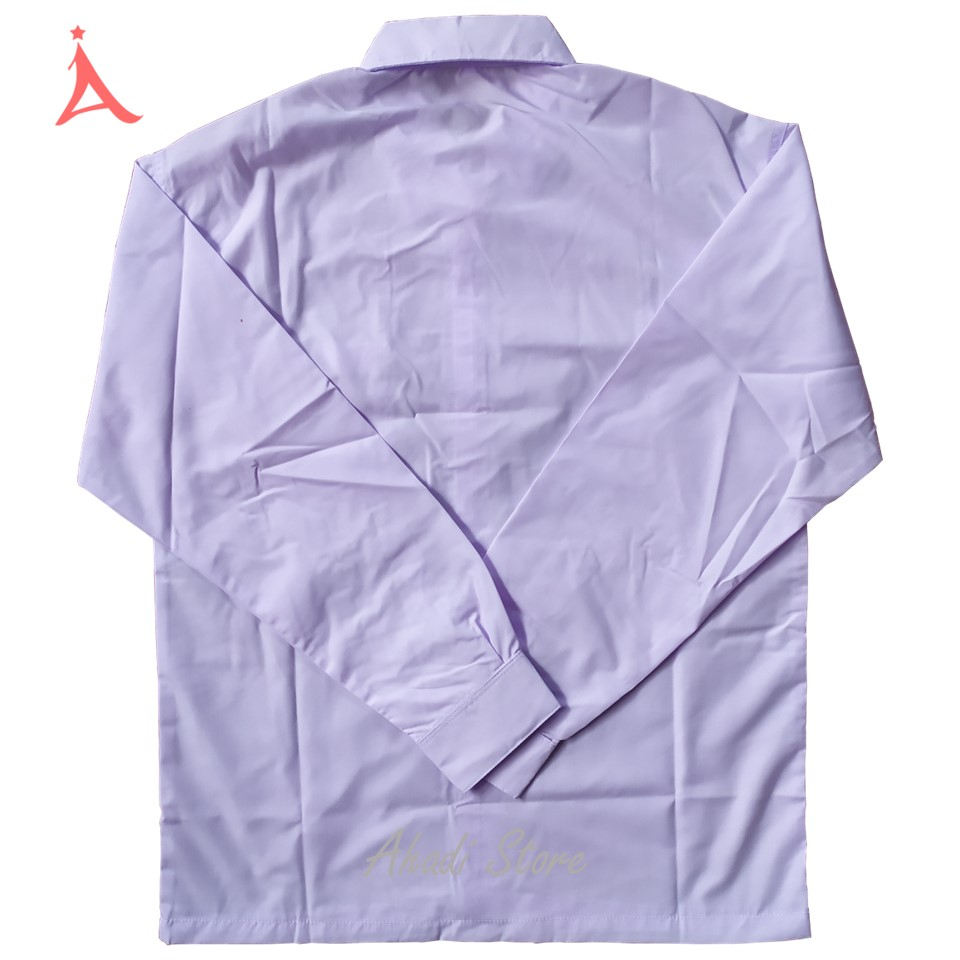 Baju Seragam Sekolah SMA, Kemeja Putih Lengan PANJANG