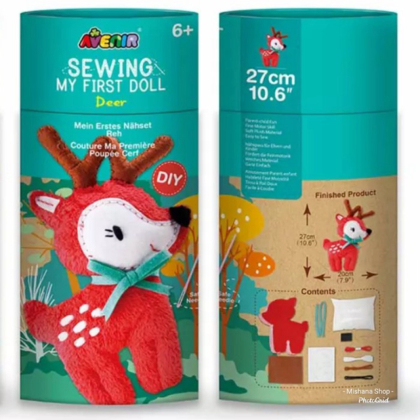 

Jual Avenir Sewing Doll Rusa Deer Mainan Kreatif Menjahit Boneka Anak Diskon