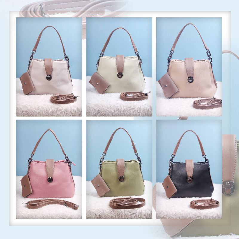 Tas slempang fashion wanita 3 Ruang fashion Wanita