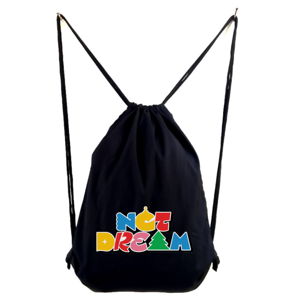 Stringbag Premium NCT DREAM Kpop drawstring ransel serut tas drawstring sekolah kuliah wanita unisex kampus olahraga viral || Kiiyoomii ||