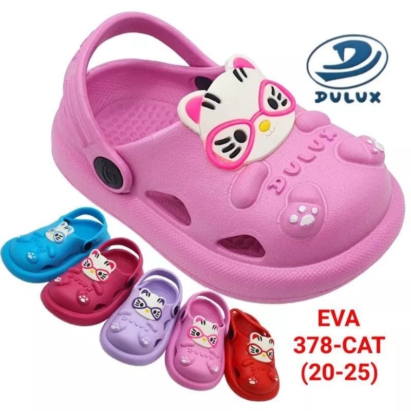 SANDAL KARET BAYI HELLO KITTY ANTI SLIP NYAMAN SANDAL MURAH - SANDAL DULUX 378 CAT