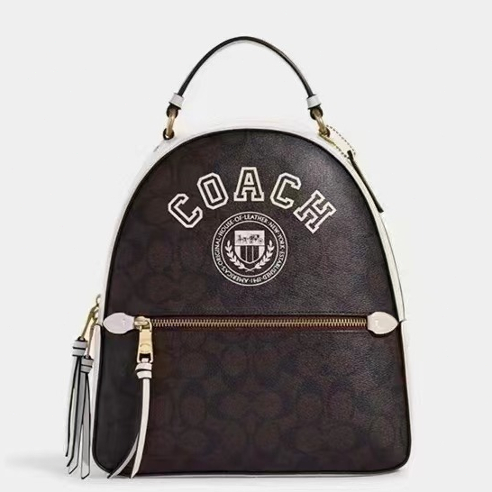 Coach Original CB871 Women's Zipper Backpack Backpack Schoolbag  beibao 871