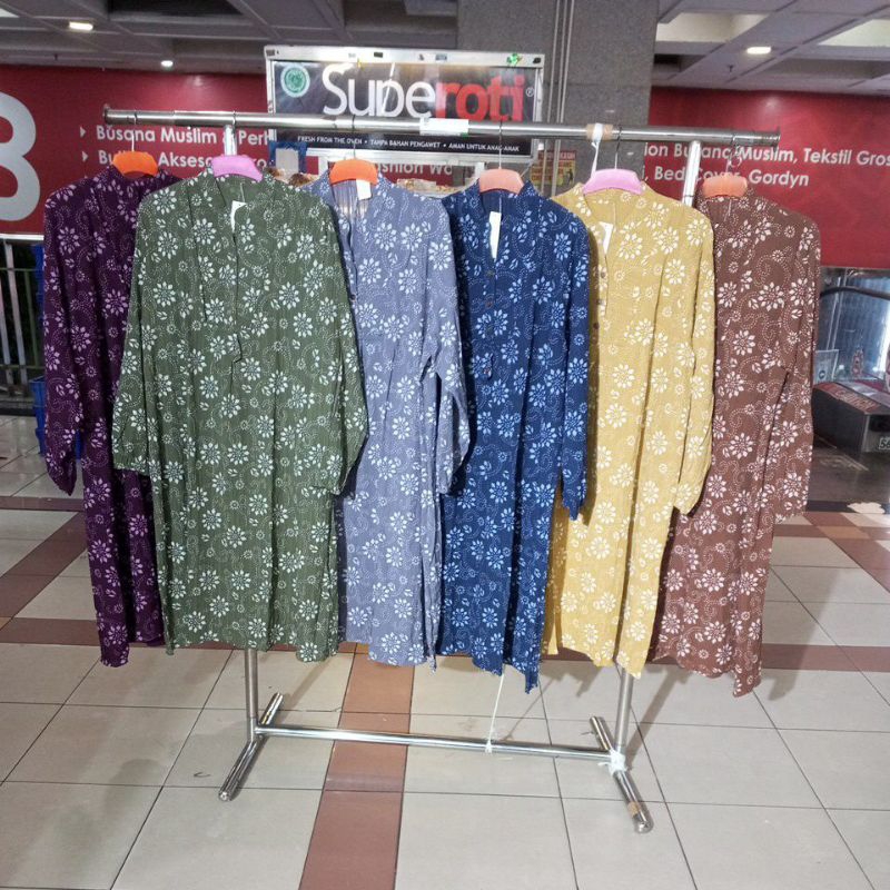 Tunik bahan Crinkle premium