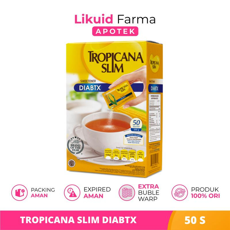 

Tropicana Slim Diabtx Gula Rendah Kalori Diabetes