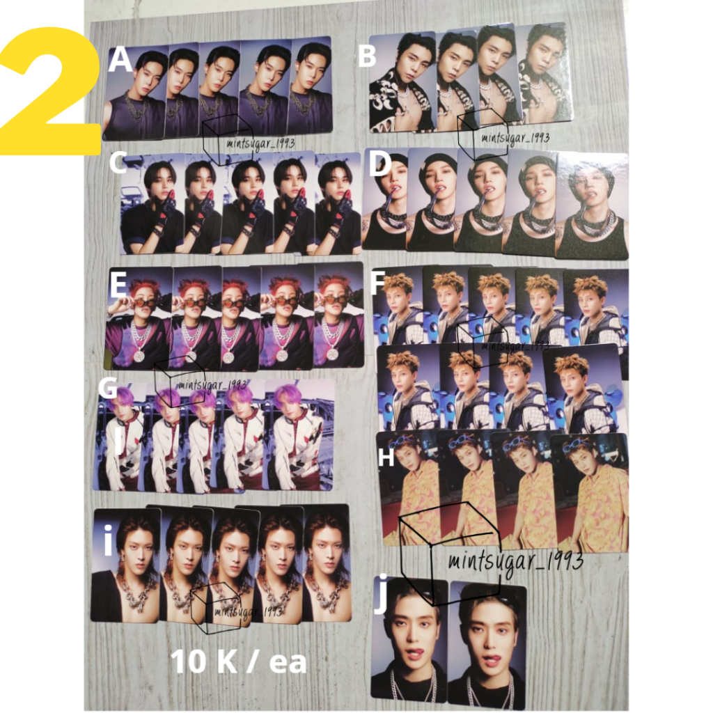 [ READY STOCK ] Photocard NCT