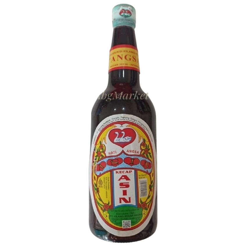 

Kecap Asin Hati Angsa Botol Kaca 600 ml Kecap Medan HALAL