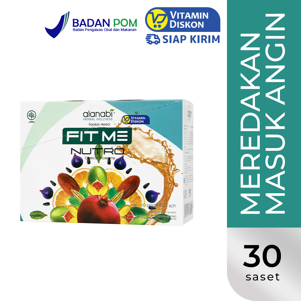 ALANABI FITME SHOWBOX 15 ML | HERBAL ALAMI l (isi perbox 10 pocket x 3 sachet x 15ml)