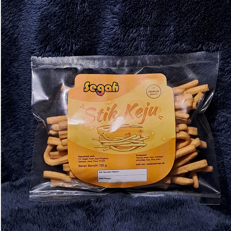 

Segah Stik Keju Premium / Segah Premium Cheese Stick, 125 Gram