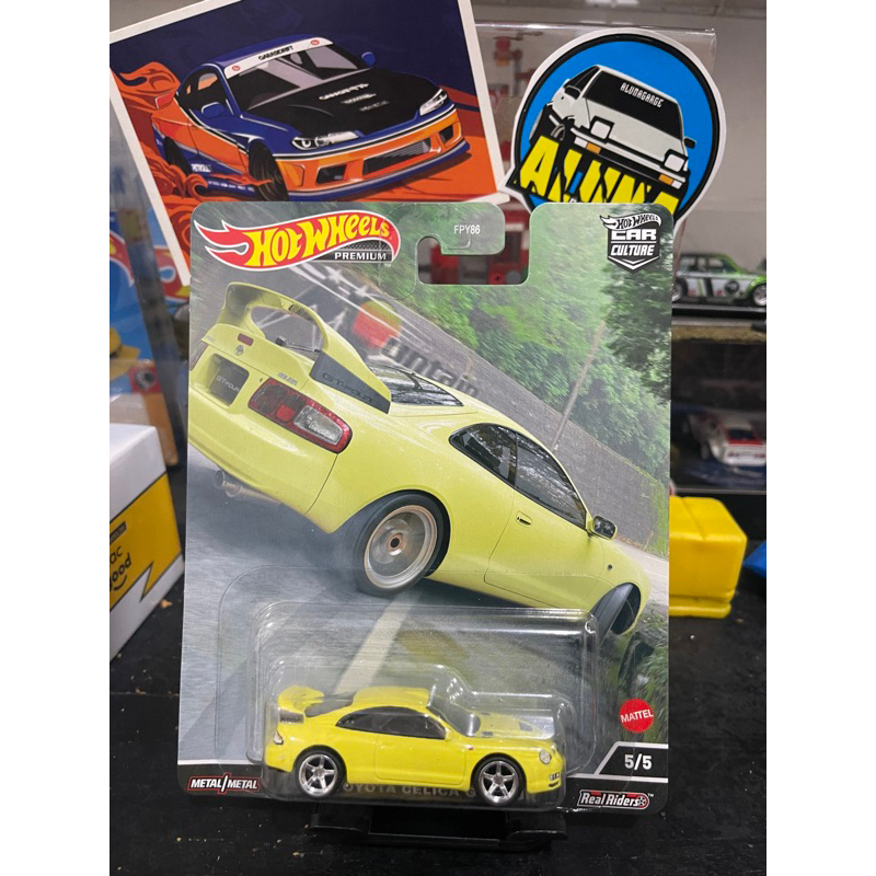 HOTWHEELS TOYOTA CELICA YELLOW