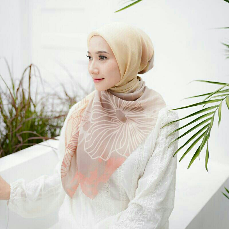 Hijab Potton 120 cm PREMIUM lasercut/Jilbab lasercut Naira Series