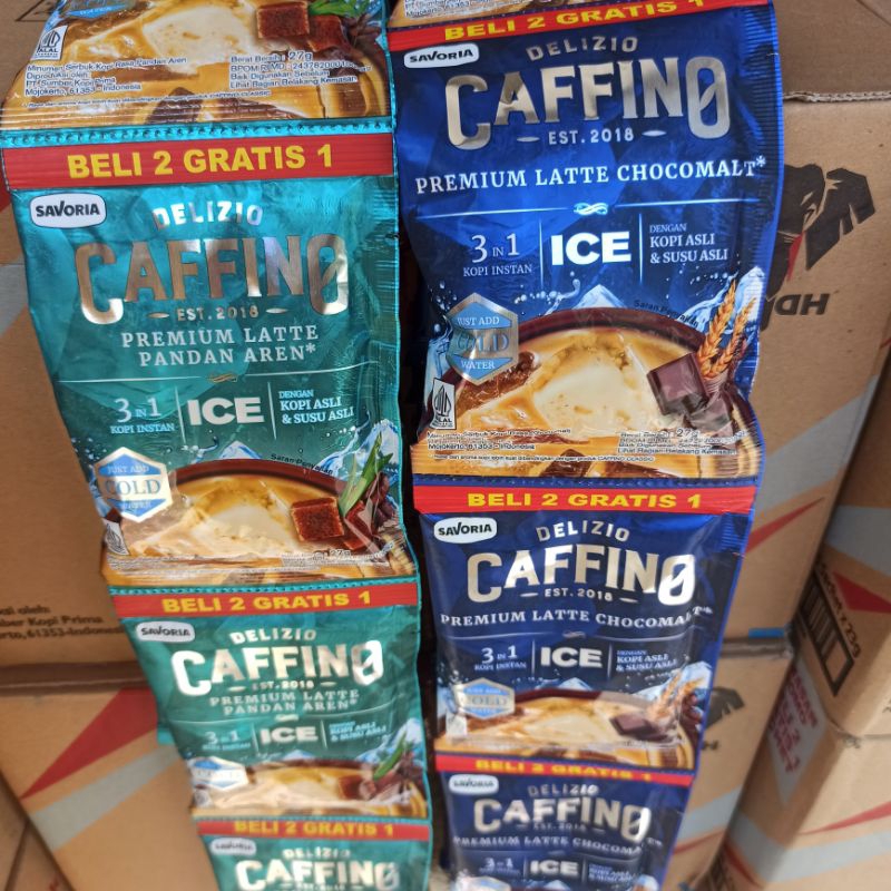 

Caffino Cold Water Premium Latte Pandan Aren Chocomalt