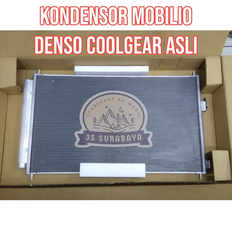Kondensor Mobilio BRV  Denso Coolgear Asli