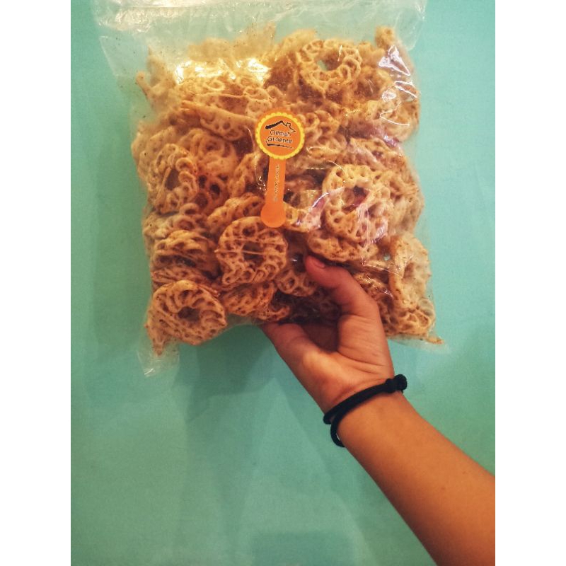 

krupuk pedas daun jeruk