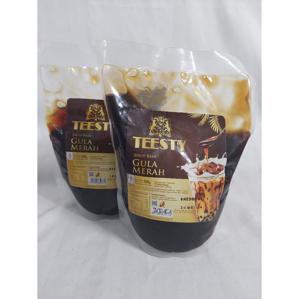 

Gula Merah Cair Teesty Kemasan Pouch 500gram