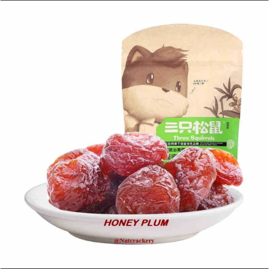 

Manisan Buah Kering Prem Madu/ Honey Plum Dried Fruit 116g Import Three Squirrels